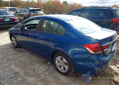 2014 Honda Civic Lx из США, поврежденный, VIN 19XFB2F54EE032466